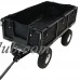 Sunnydaze Garden Utility Cart Liner ONLY, Heavy-Duty, 35 Inch Long, Black   567147011